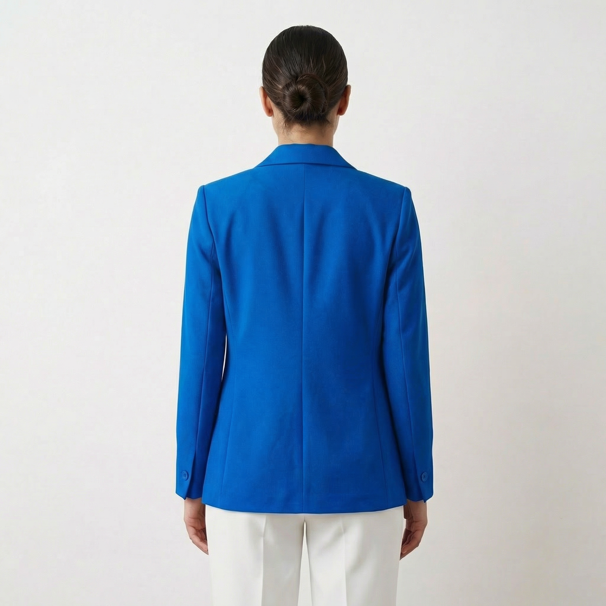 Classic Single-Button Tailored Blazer