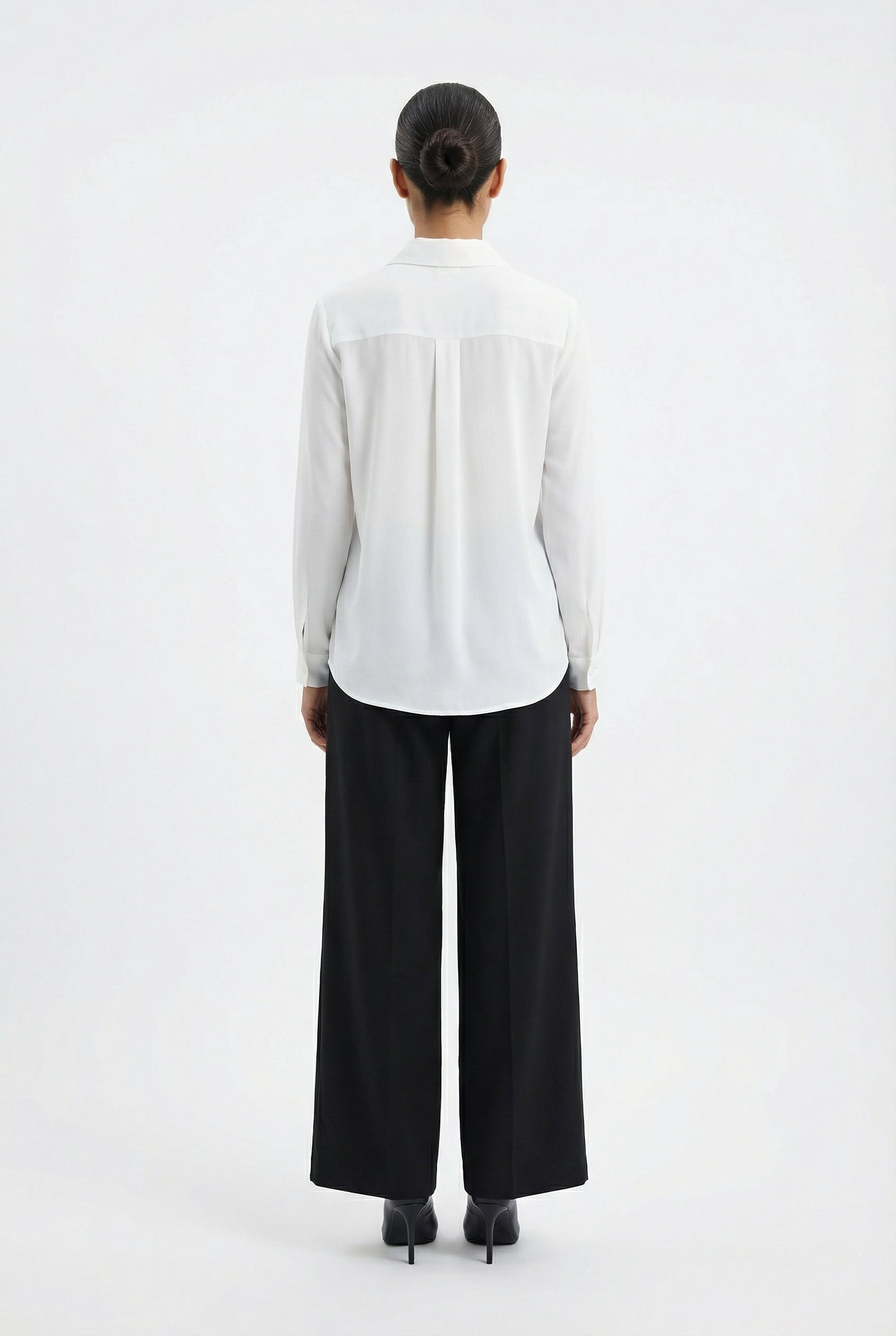 Striped Side-Button Layered Illusion Top